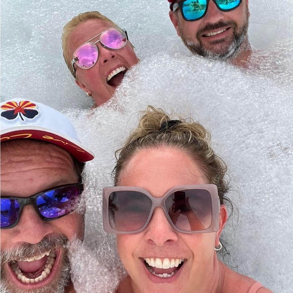 Women’s Boho Dalmatian Print Pleated Halter Dress, Worn Once, Perfect Condition - Picture 7 of 11